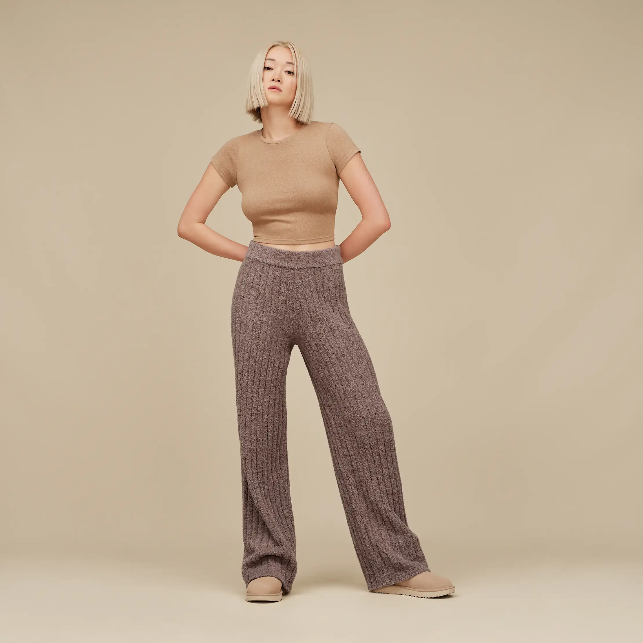Pantalon Terri côtelé