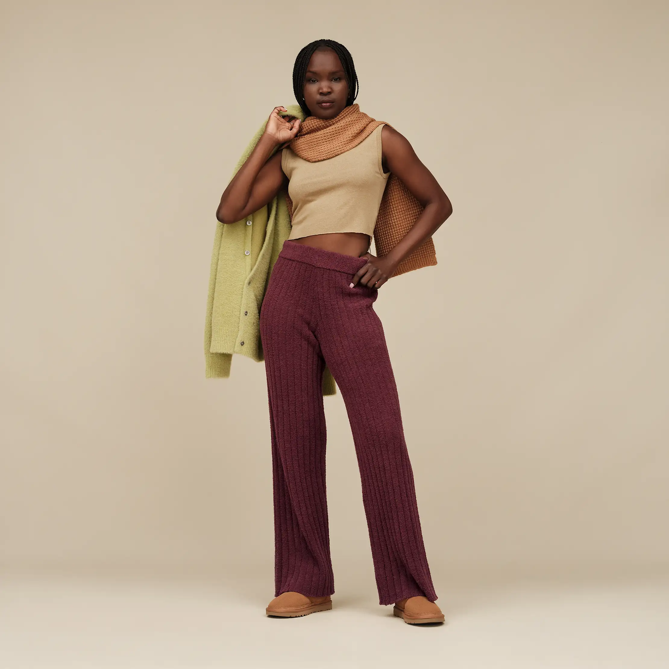 Pantalon Terri côtelé