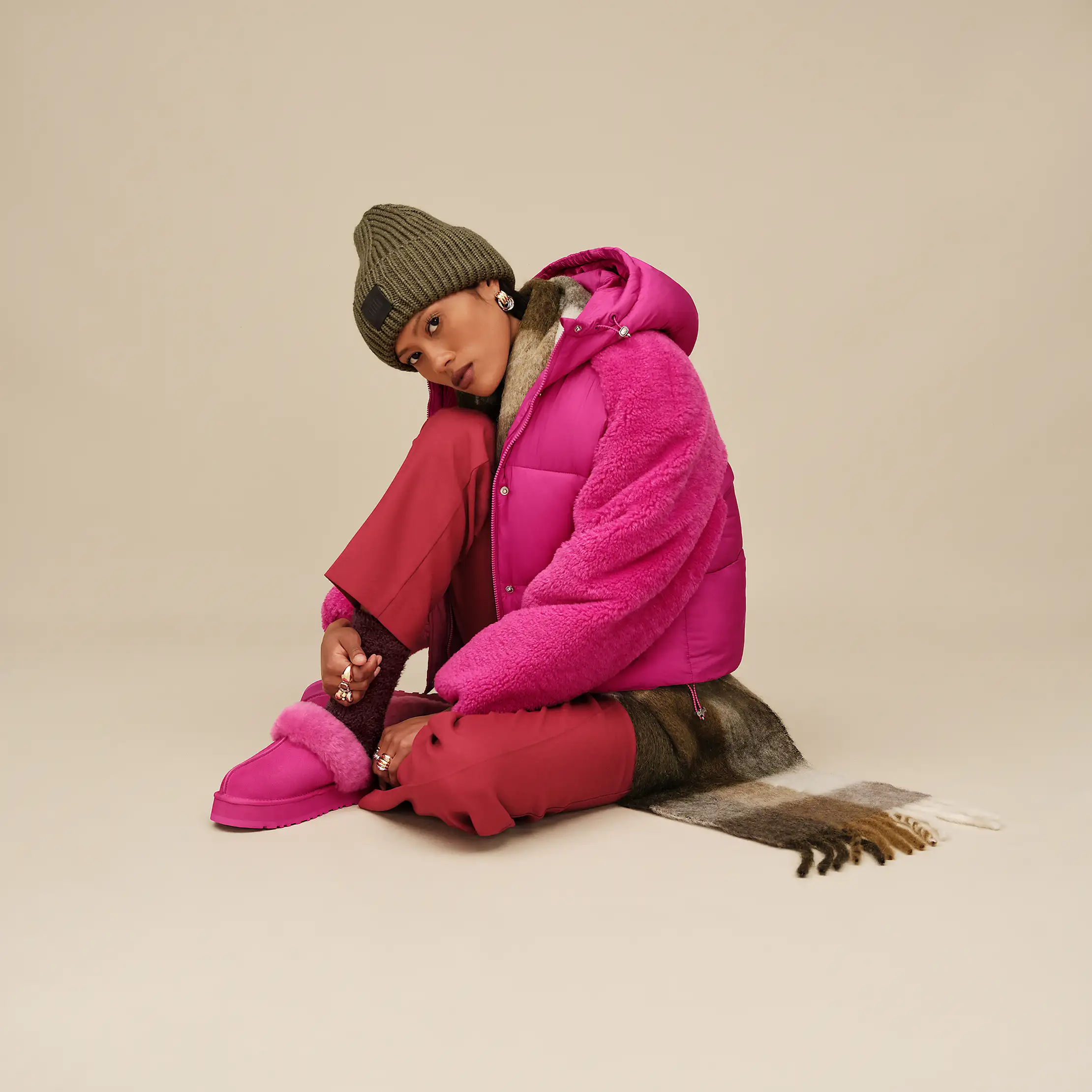 UGG® Mykah UGGbraid Puffer Jacket for Women | UGG®