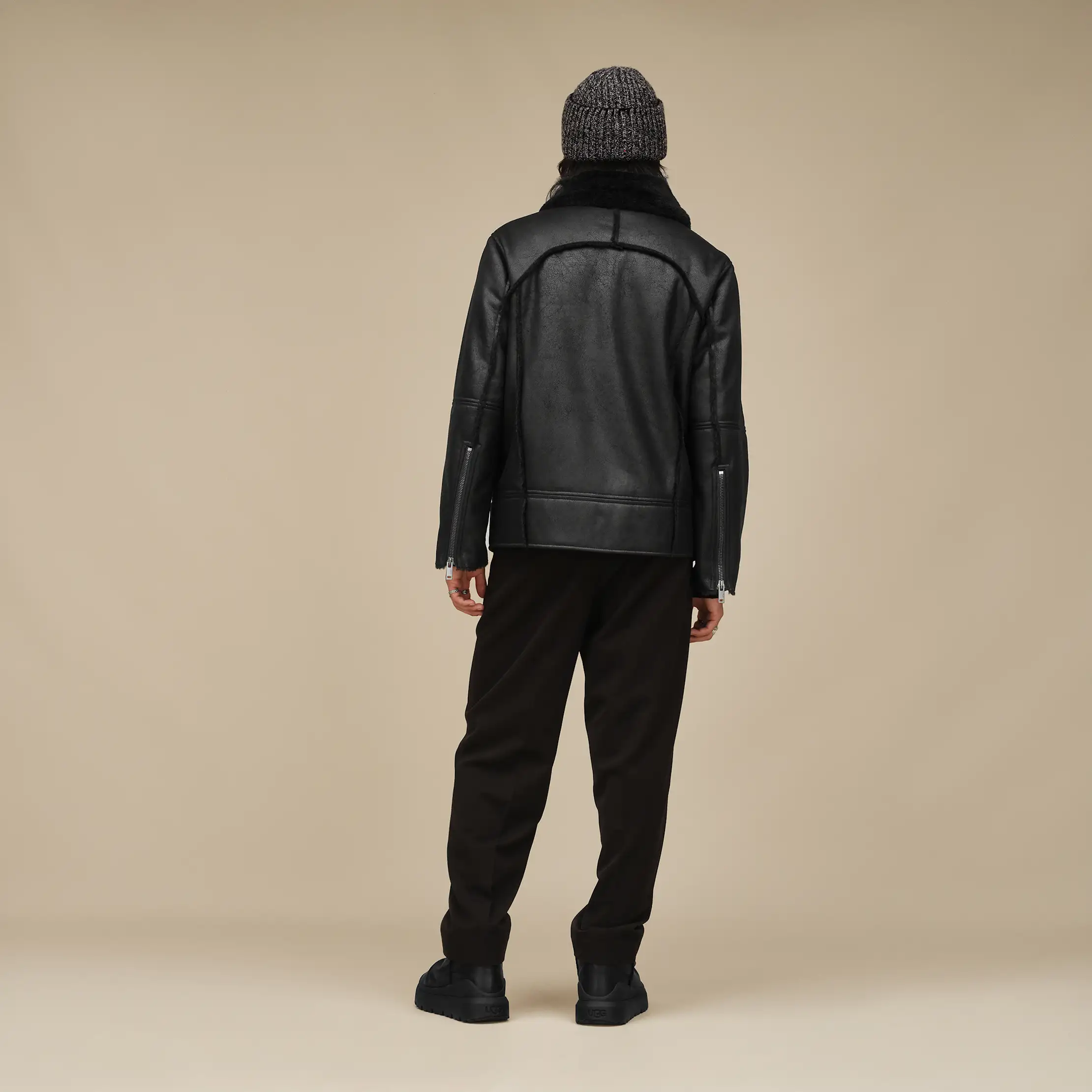 UGGシングルライダース Thayden LuxeFluff Jacket for Men | UGG®