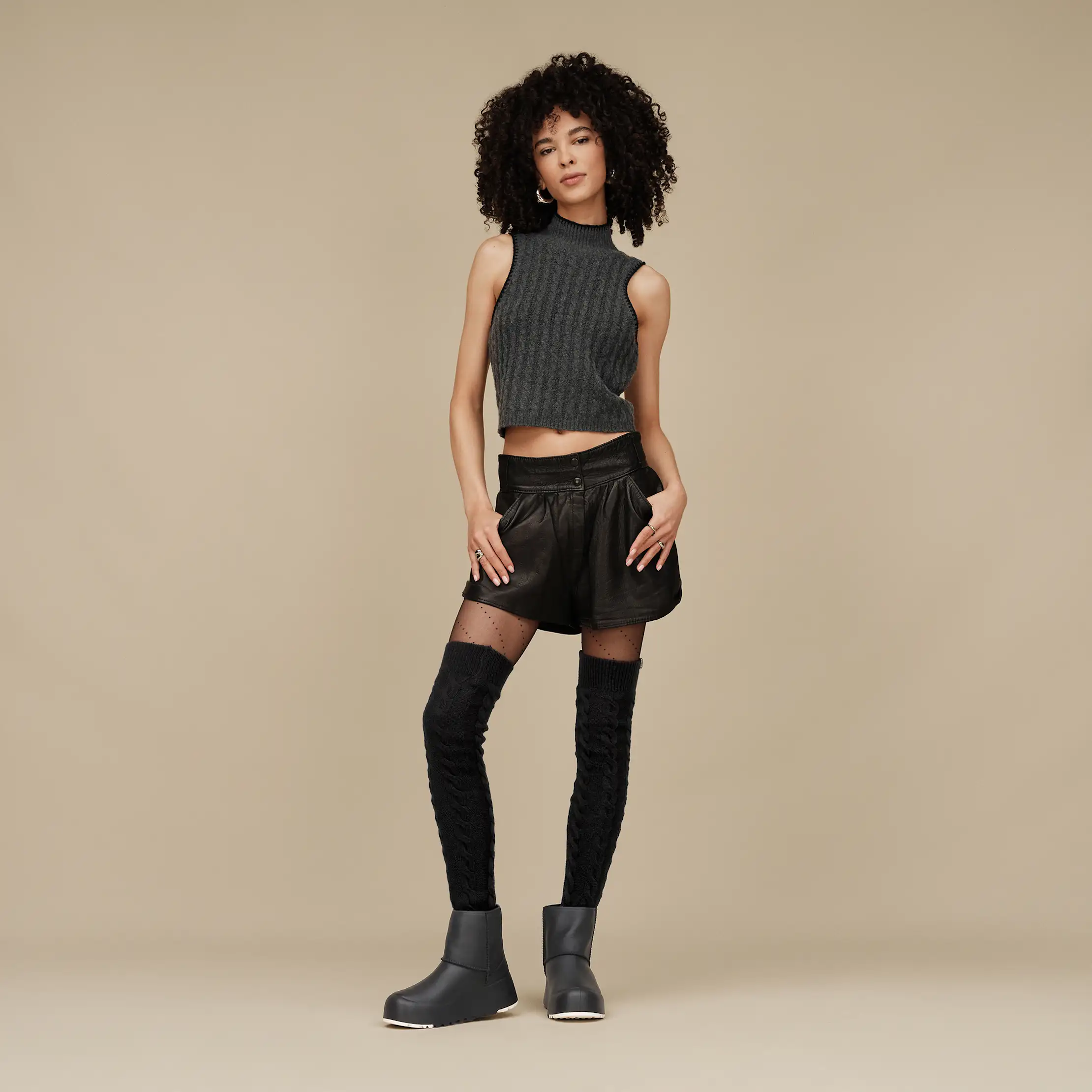 Women's Zanika Thigh High Cable