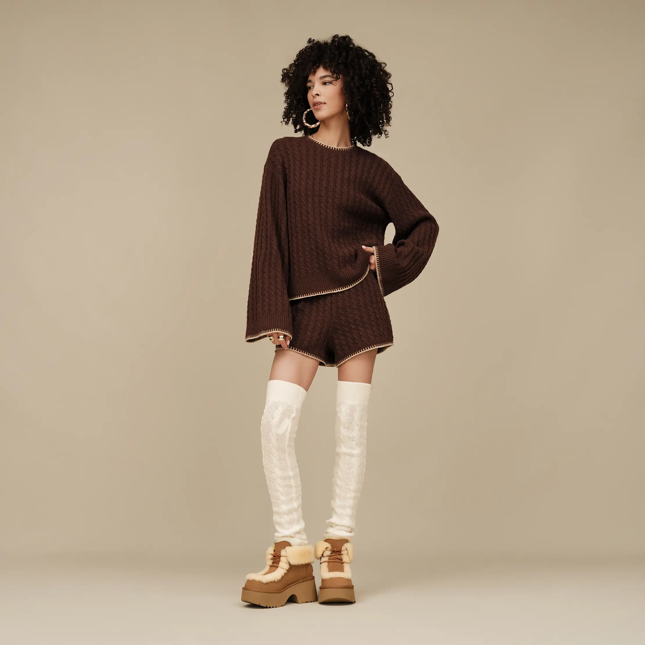 Women's Zanika Thigh High Cable