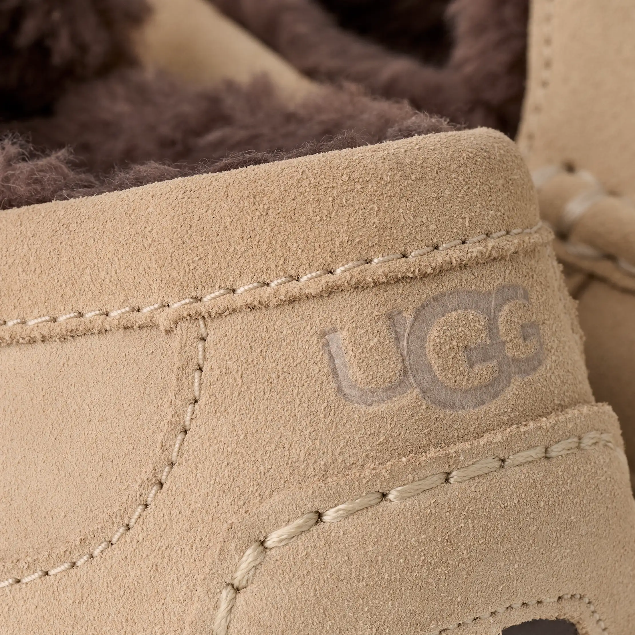 UGG For Men ASCOT Slippers Shoes 8 US Blue Suede $115 MSRP Ascot Slipper for Men | UGG® main image 3