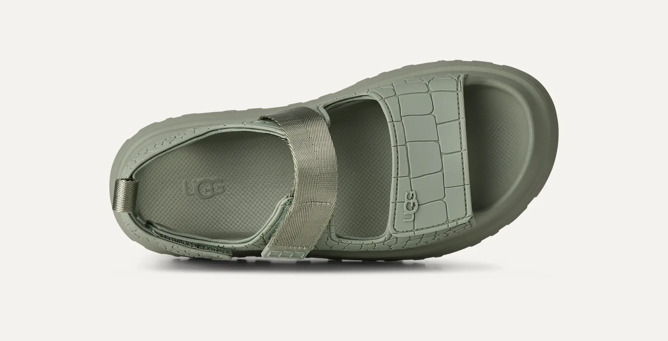 UGG GoldenGlow Sandal カーキ 23cm UGG GoldenGlow Embossed Sandal for Women | UGG®