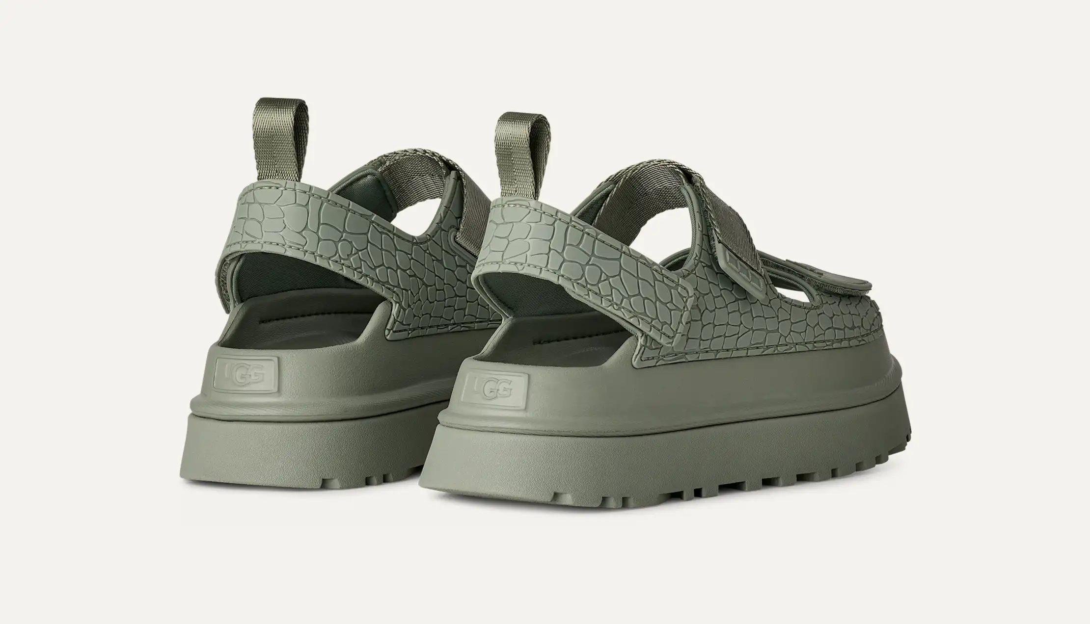 UGG GoldenGlow Embossed Sandal for Women | UGG®