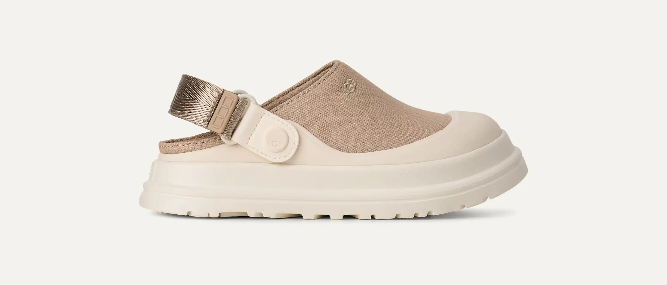 Sabot en toile GoldenGlow