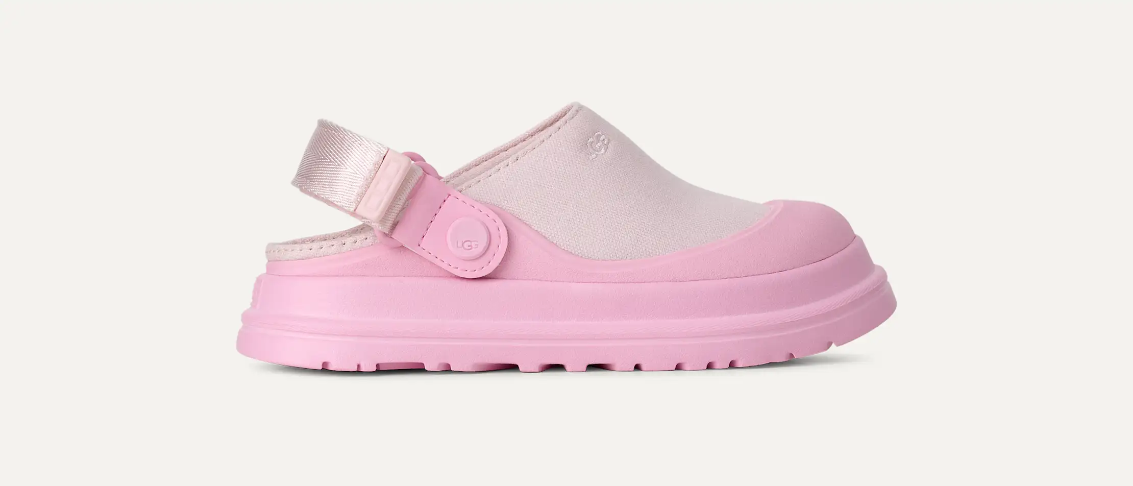 Kids' GoldenGlow Canvas Clog