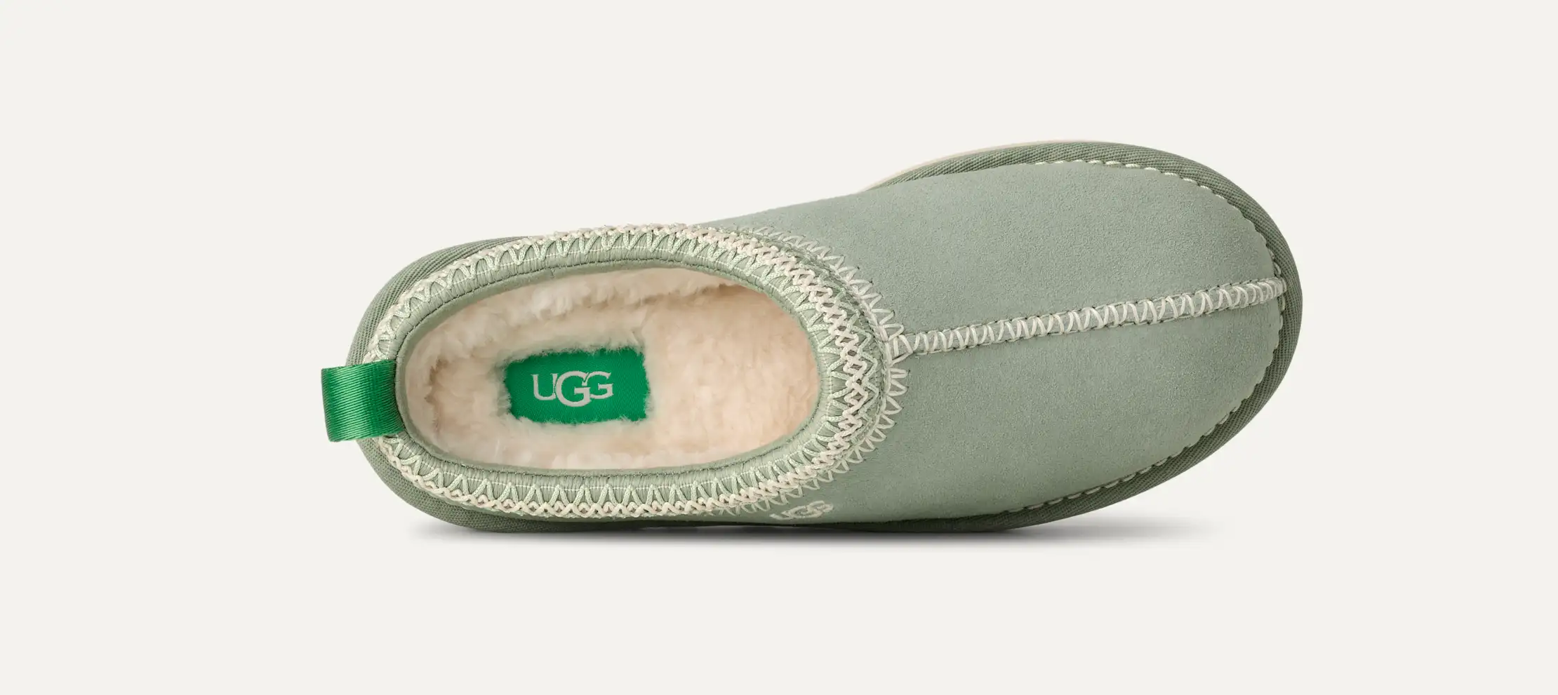 Ugg green slipper shoes UGG Kids Tasman II Slippers in Green | Childsplay Clothing main image 2