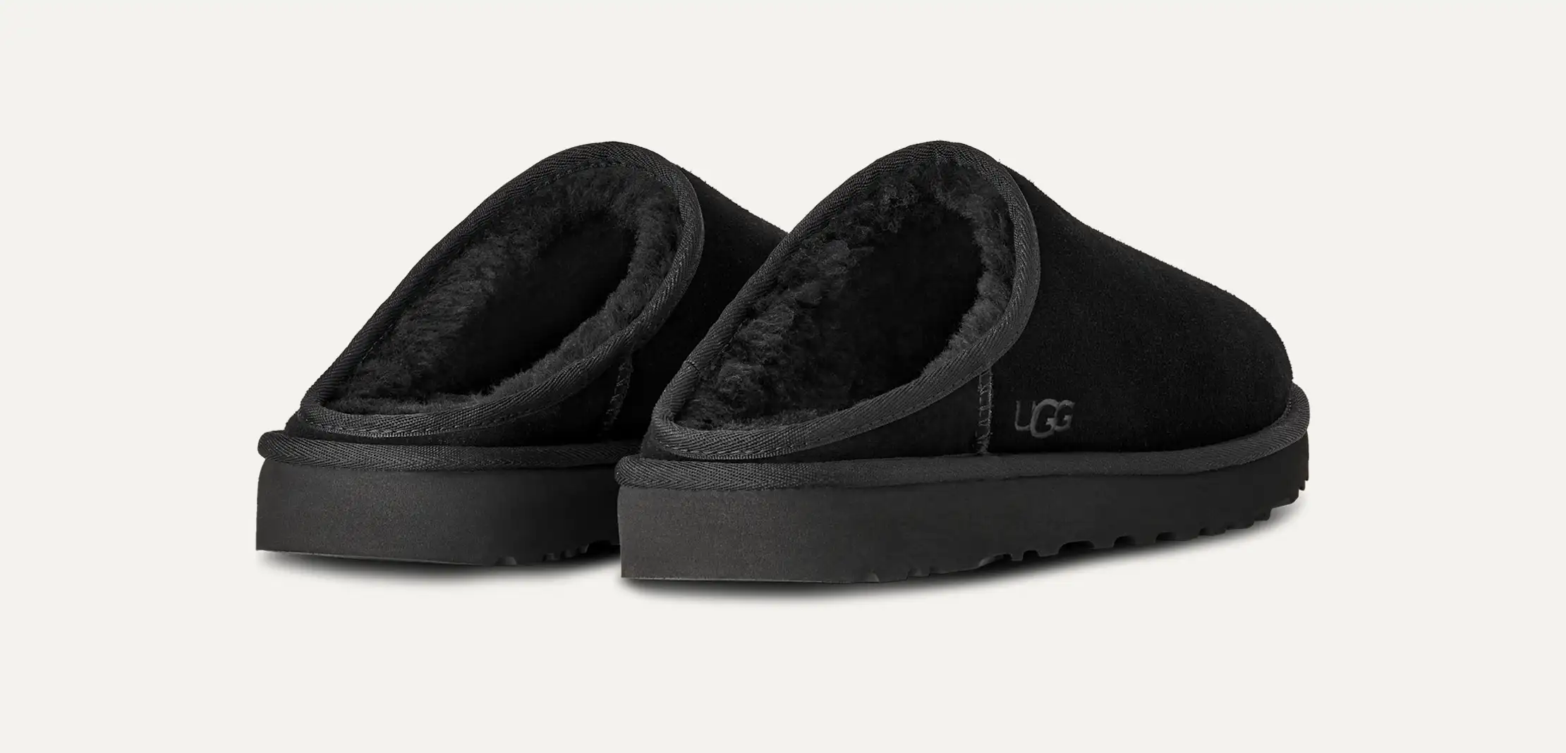 UGG Men\'s Classic Black Slip-On Loafers UGG - Classic Slip-On in Black – gravitypope main image 3