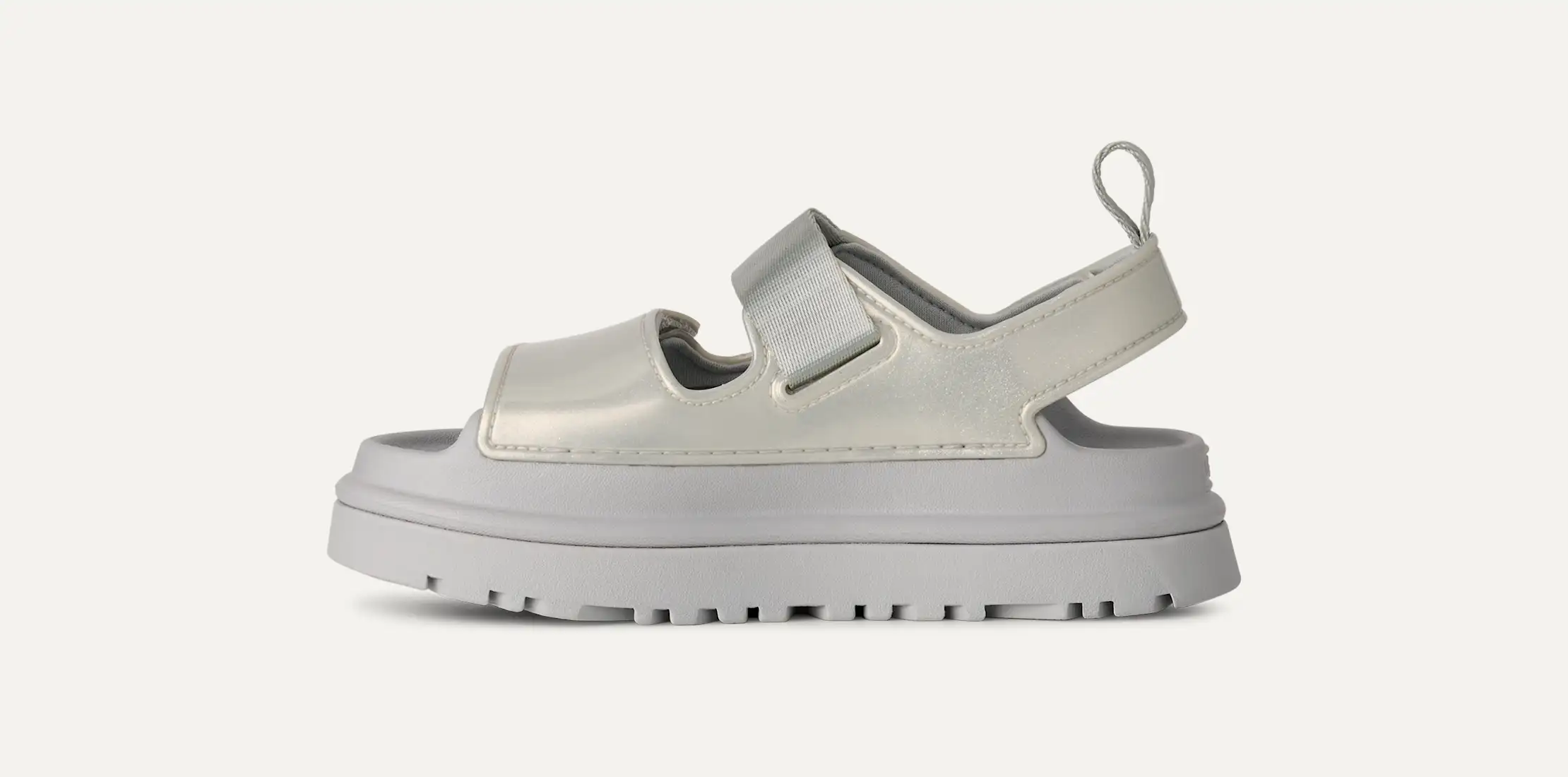 GoldenGlow Glossy Sparkles