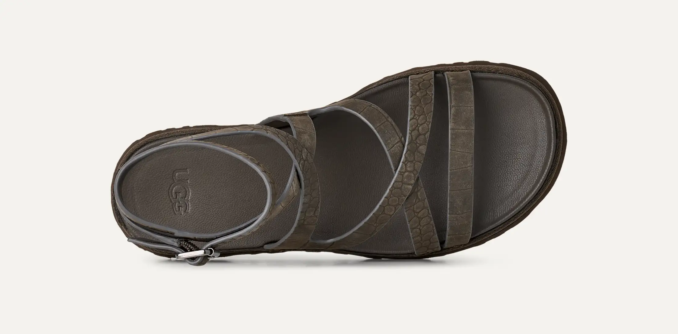 GoldenGaze Embossed Ankle Wrap