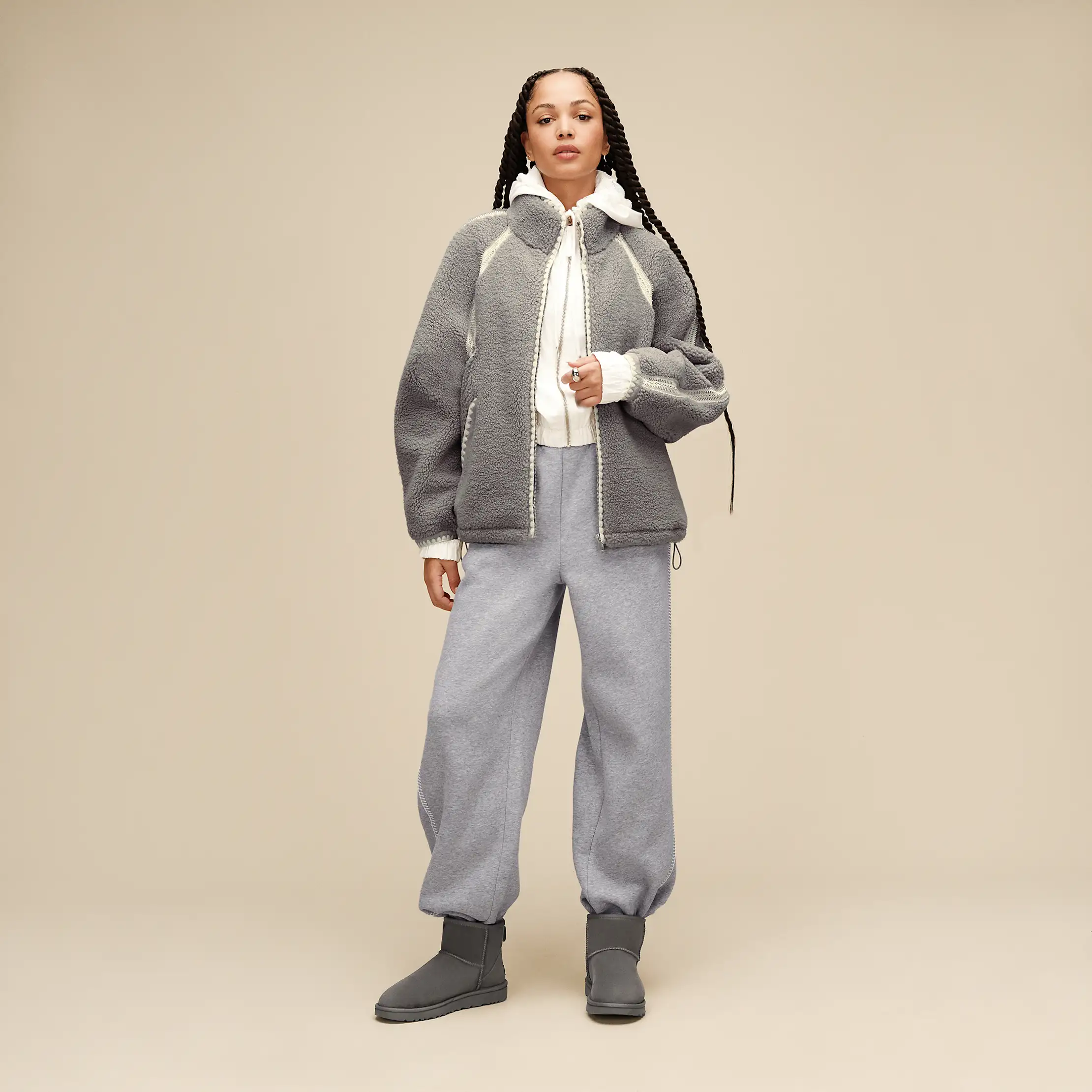Veste Nikia UGGfluff en crochet
