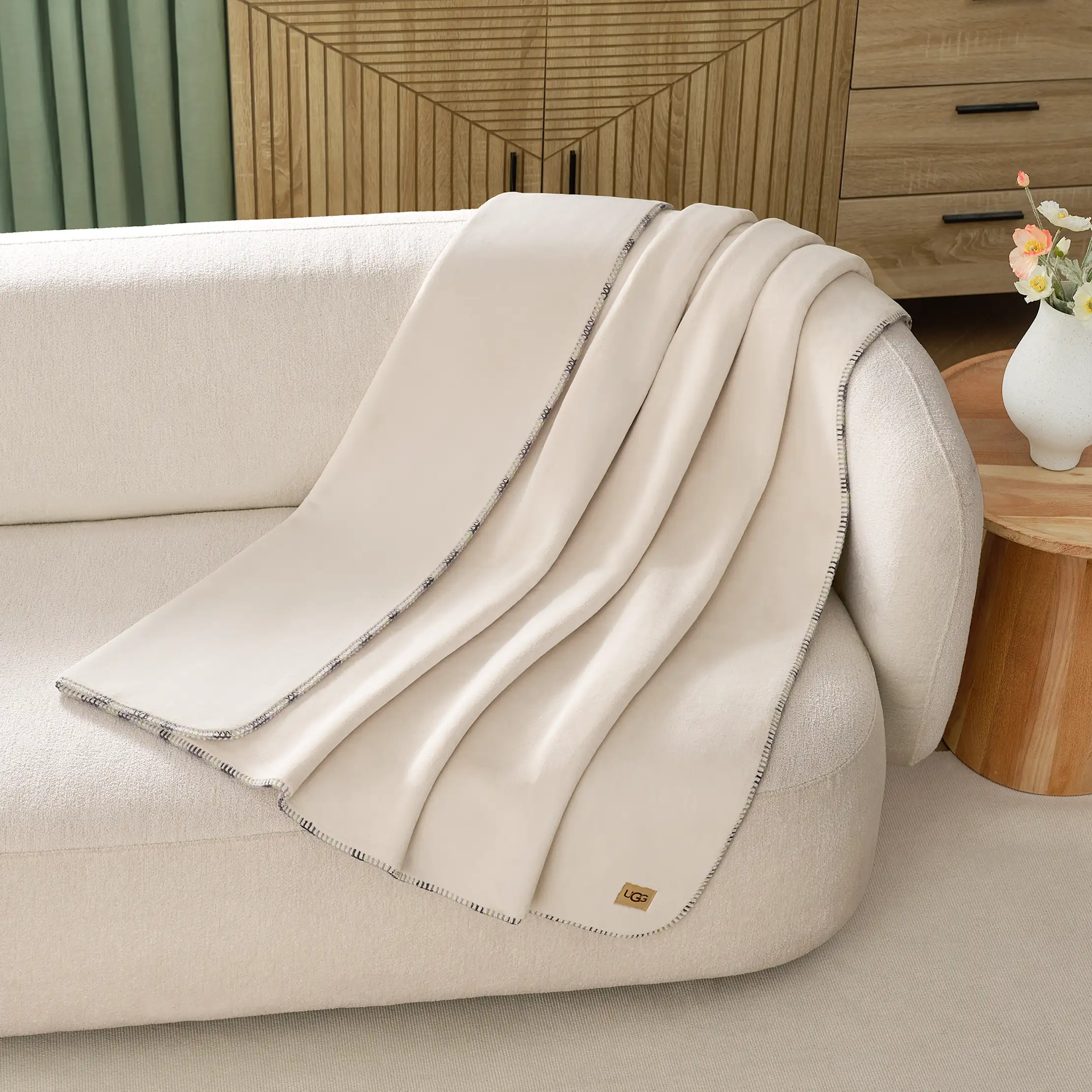 Color Stitch Coco Throw 50"x70"
