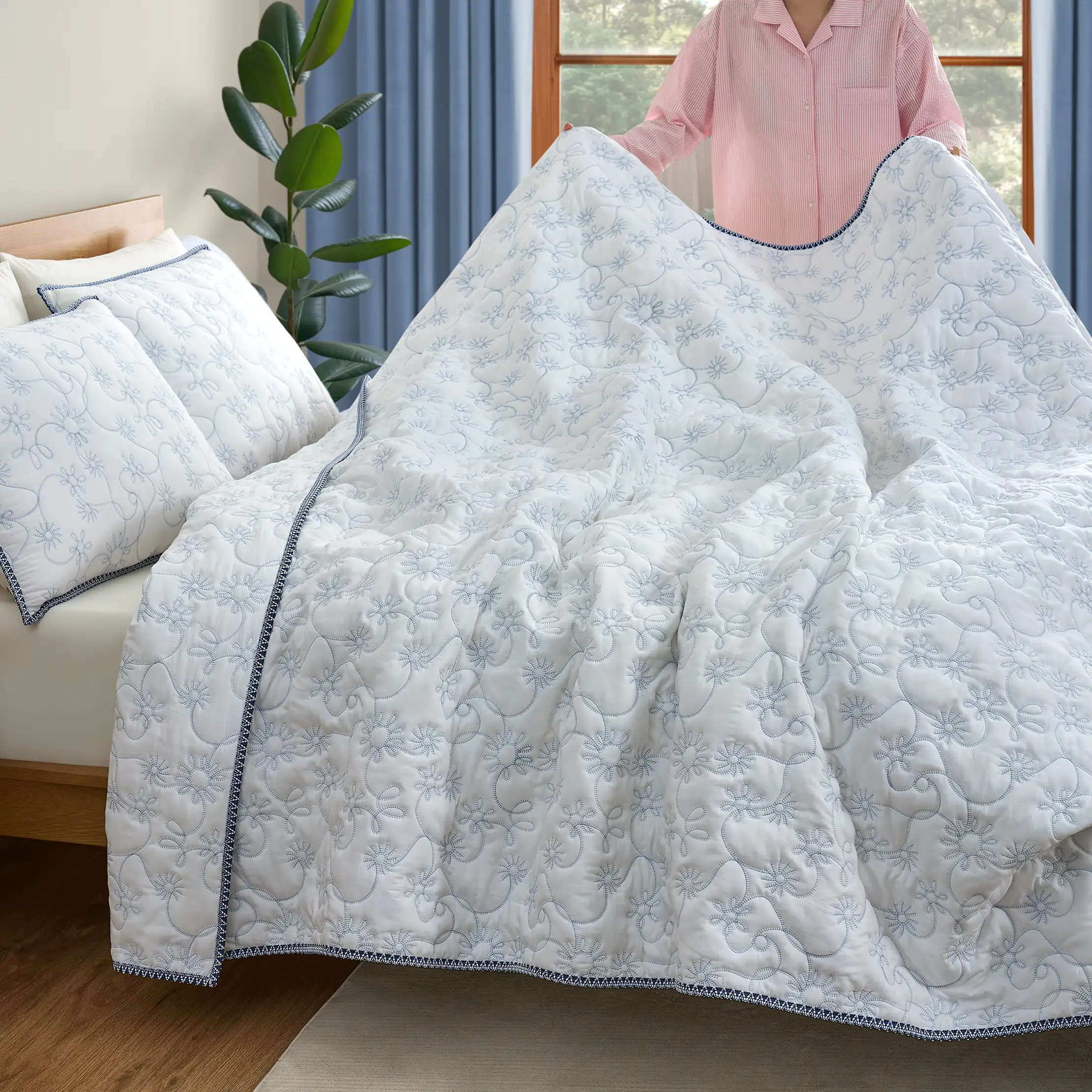 Botanic Quilt Set King