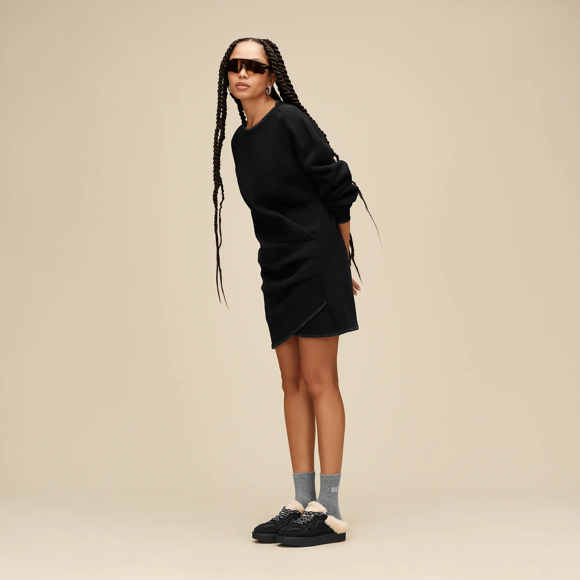 dress with uggs 15 Cute and Cozy Outfits That You Can Wear this cotton 12 Ugg Boot Outfits for