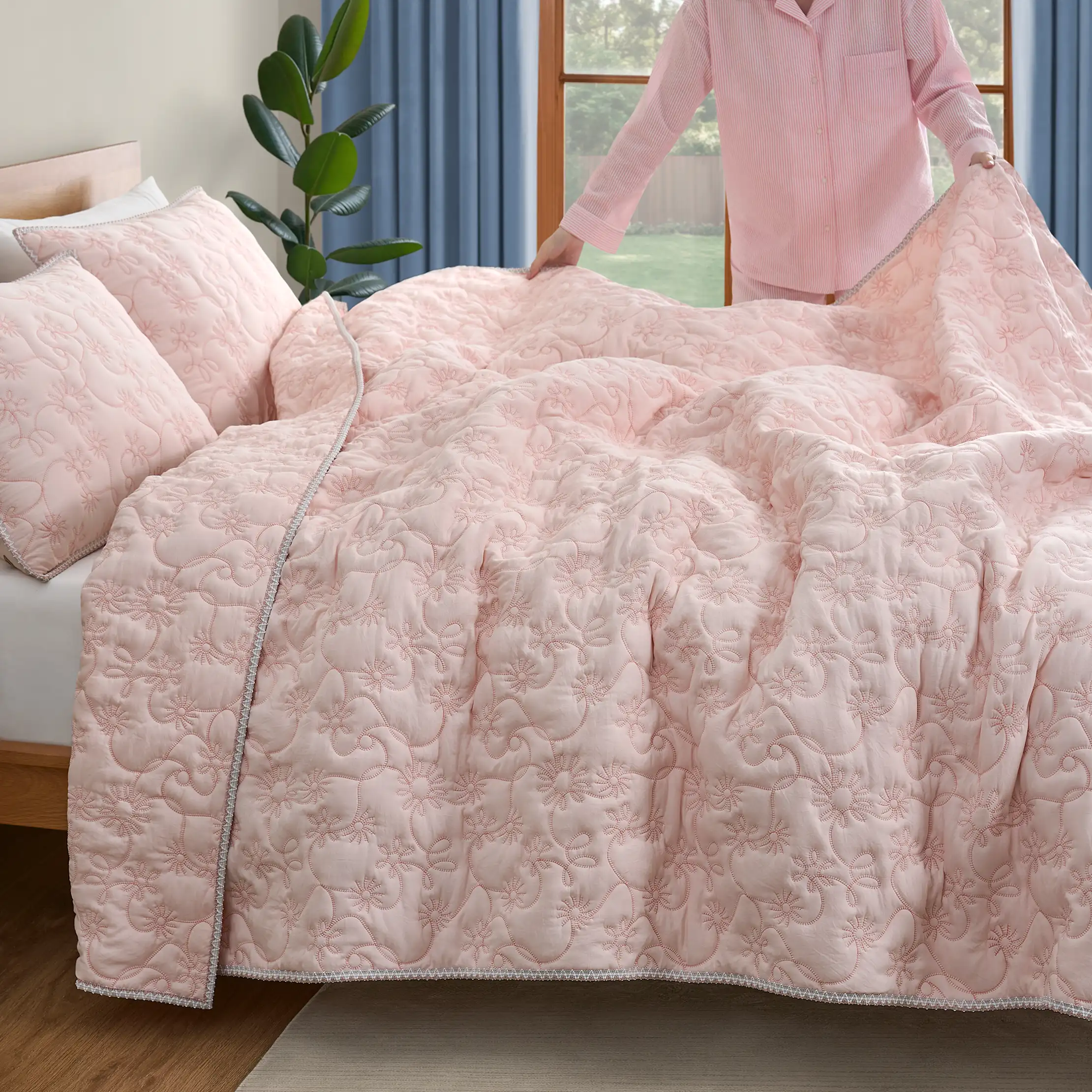 Botanic Quilt Set Queen