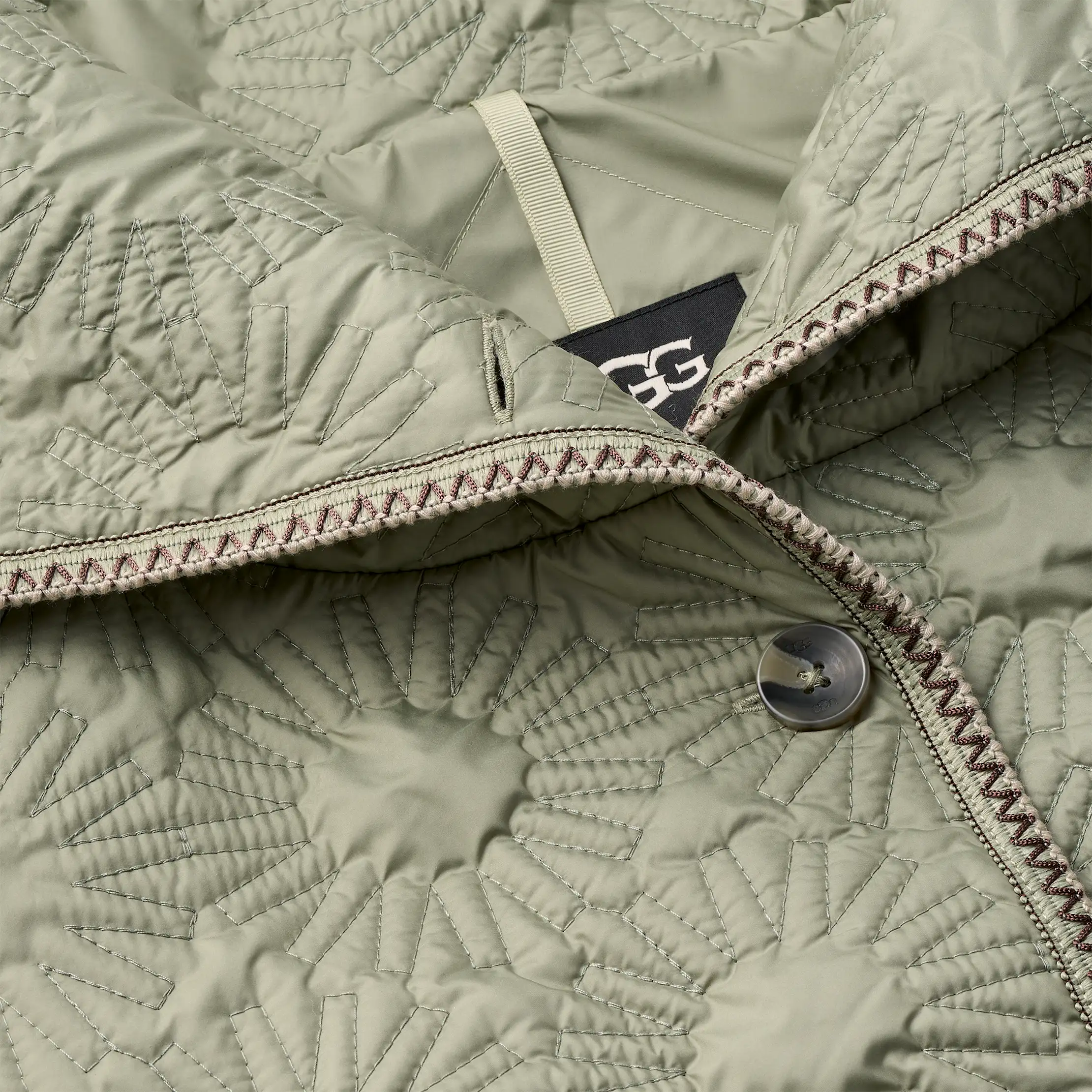 Solein Oversized-Collar Jacket
