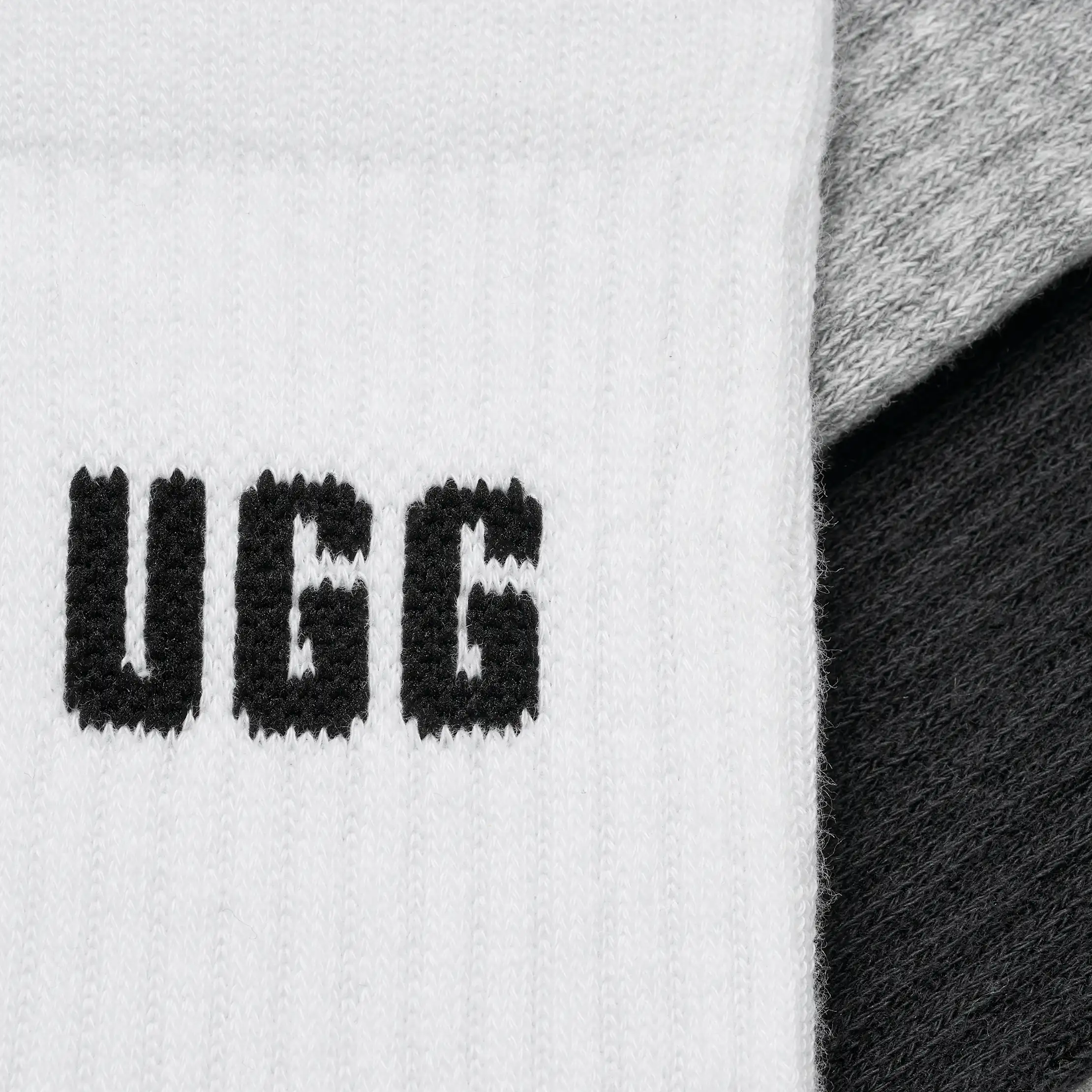 Paquet de 3 chaussettes quart de longueur à logo Quinlin