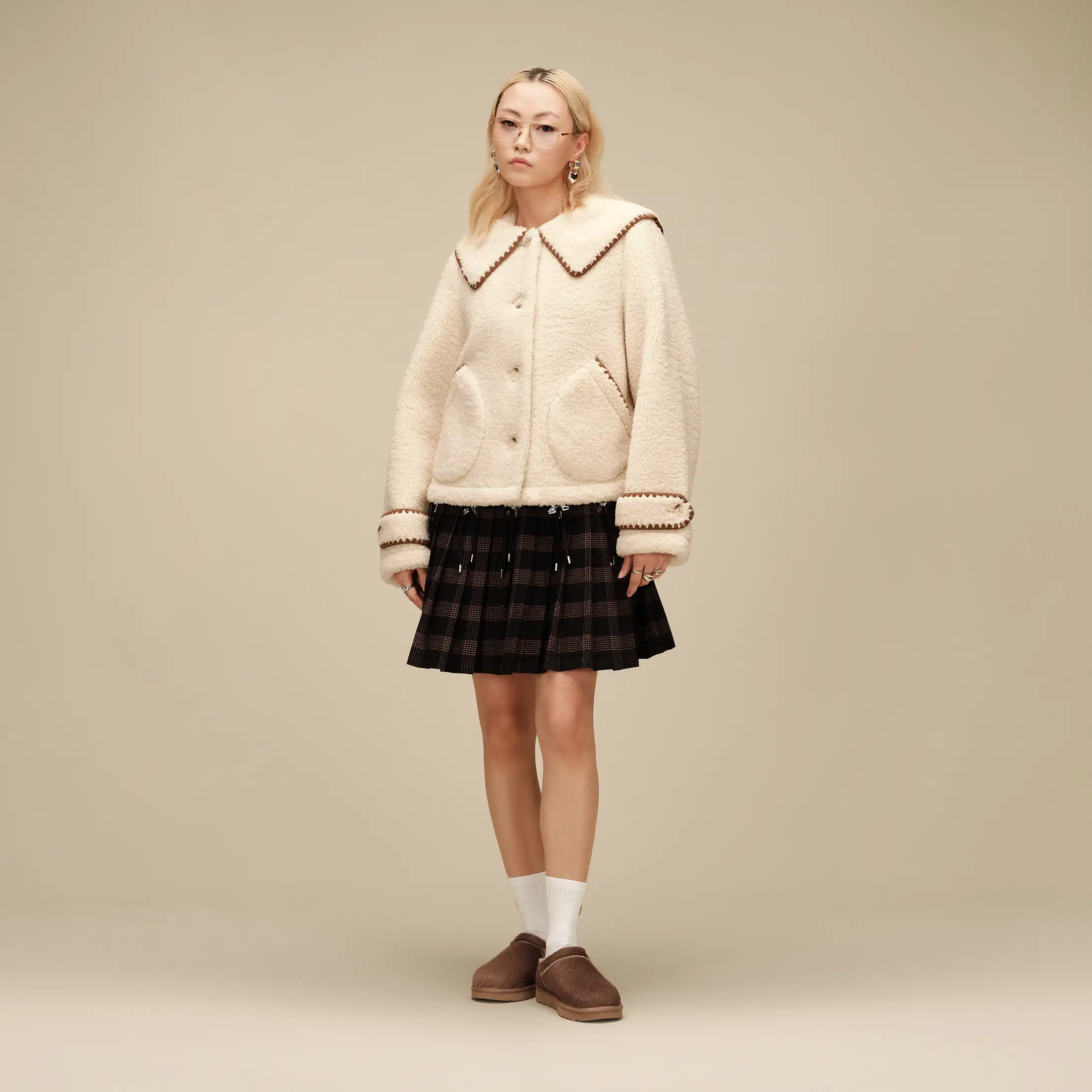 Veste à col Nikia