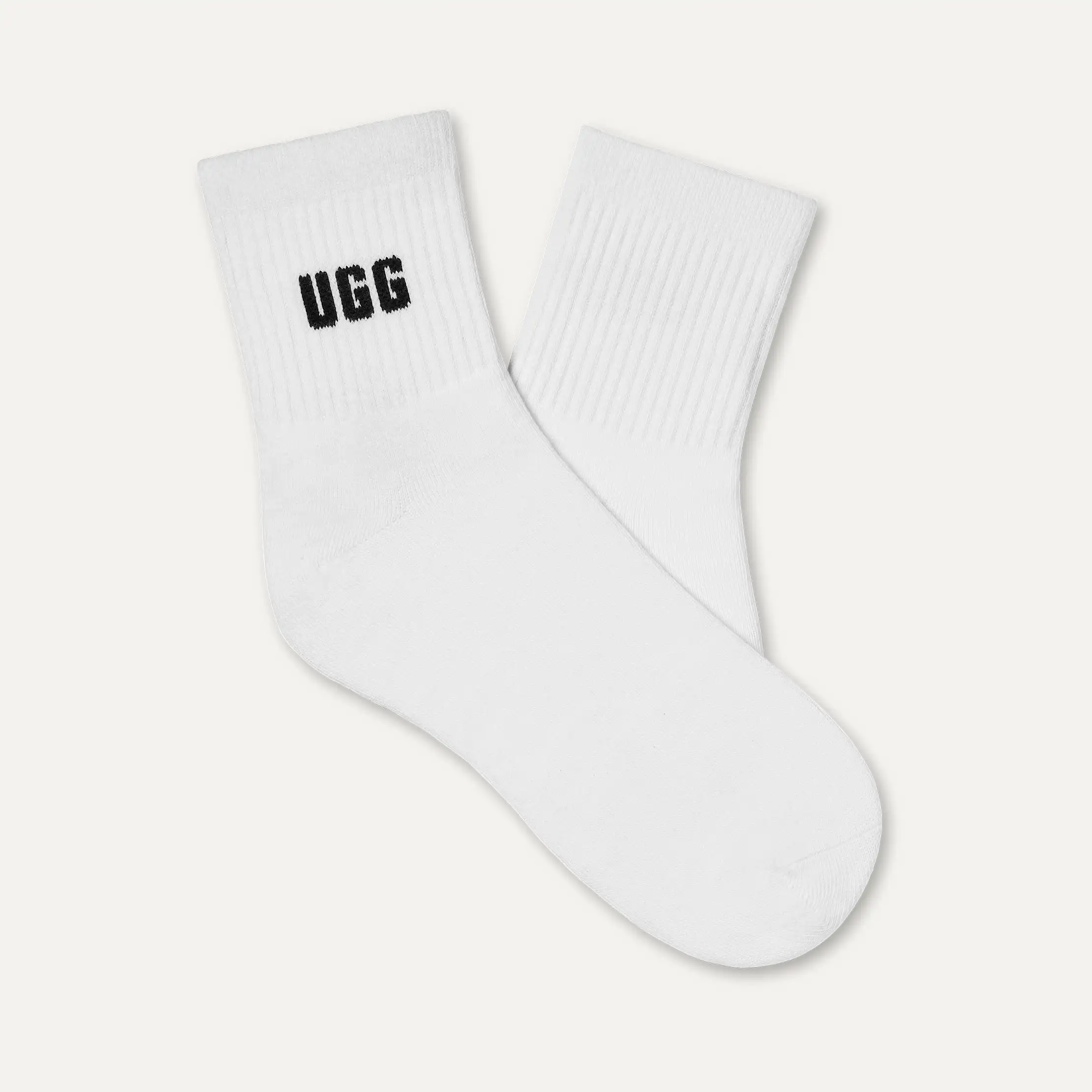 Paquet de 3 chaussettes quart de longueur à logo Quinlin