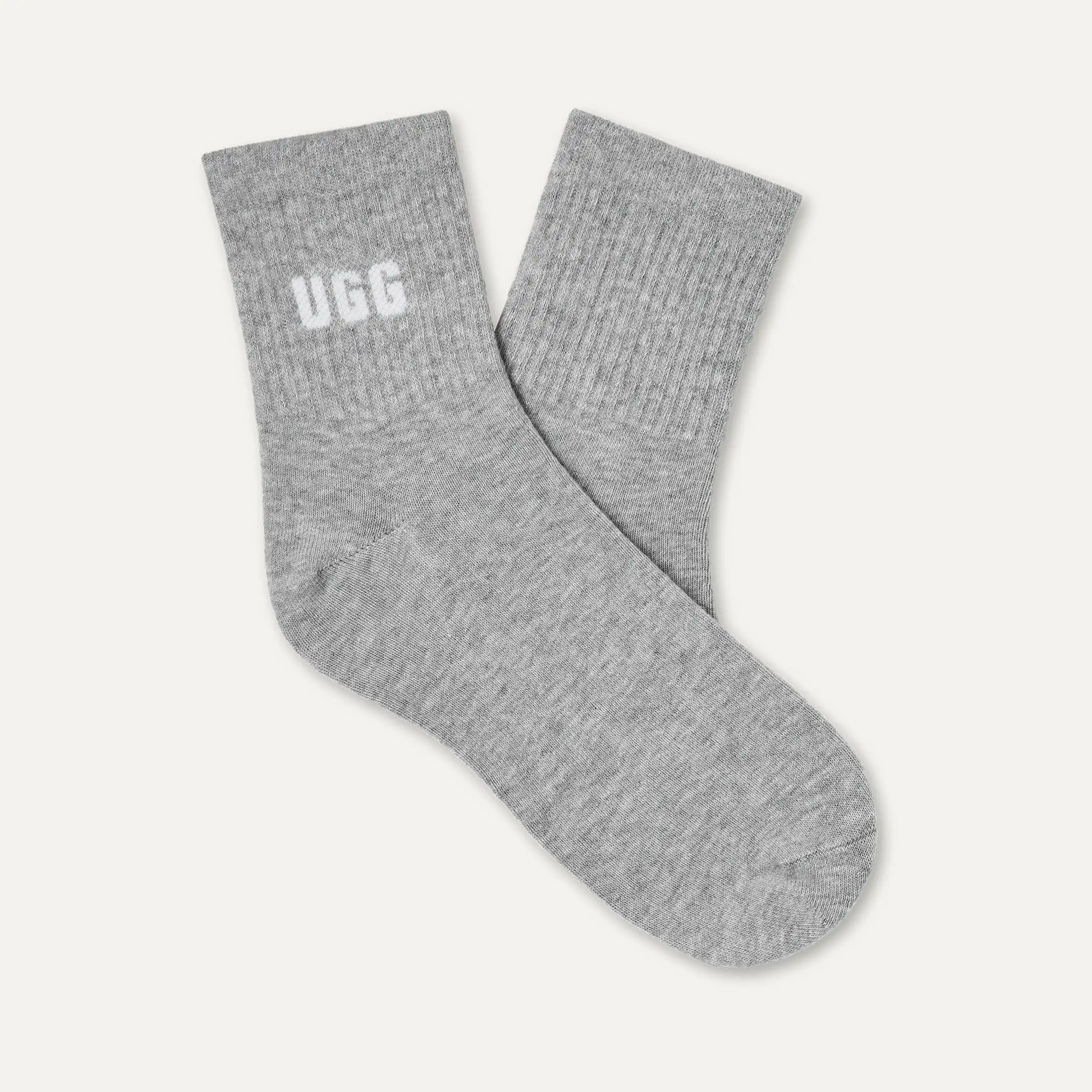 Paquet de 3 chaussettes quart de longueur à logo Quinlin
