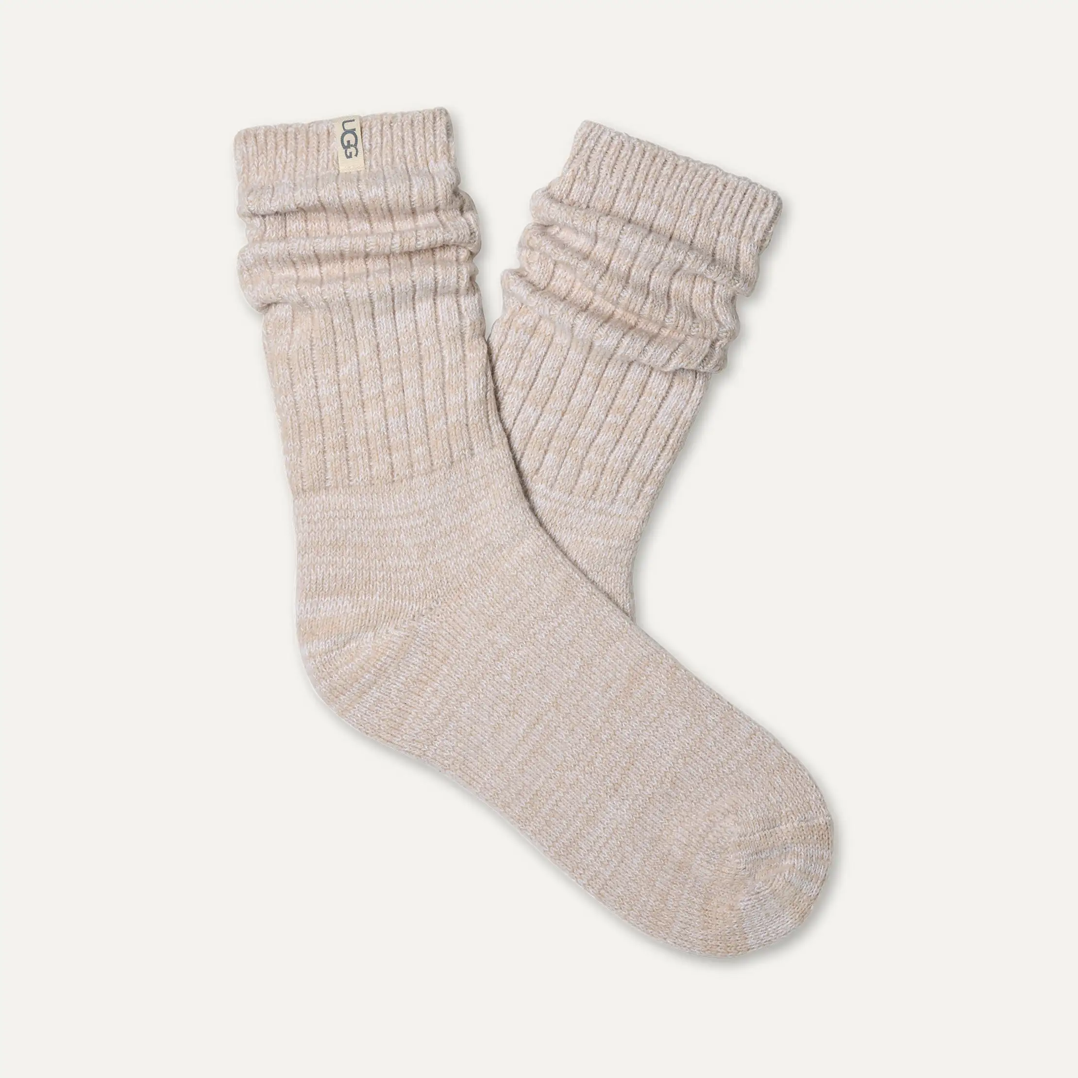 Paquet de 3 paires de chaussettes souples en tricot côtelé