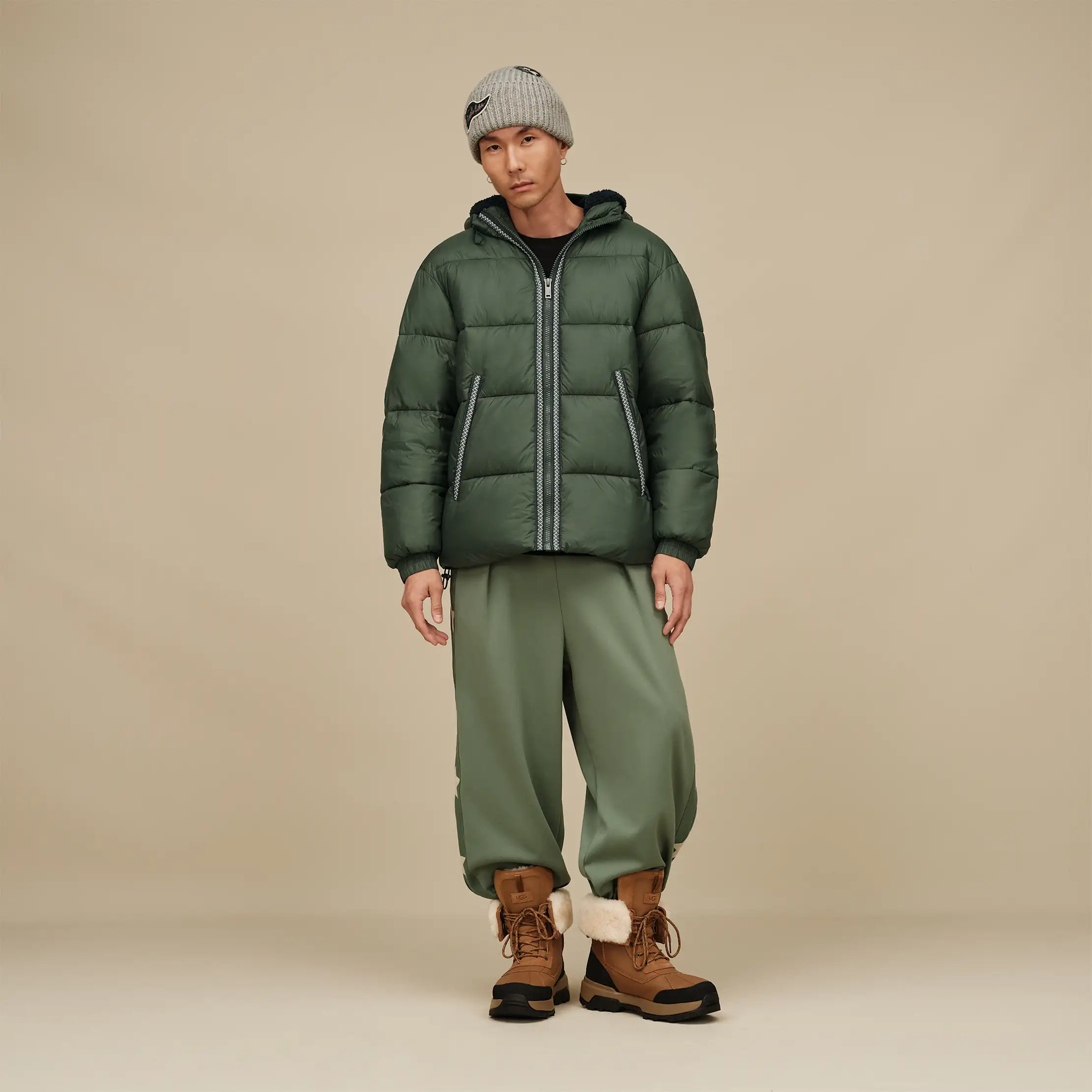 Xayden UGGbraid Puffer Jacket