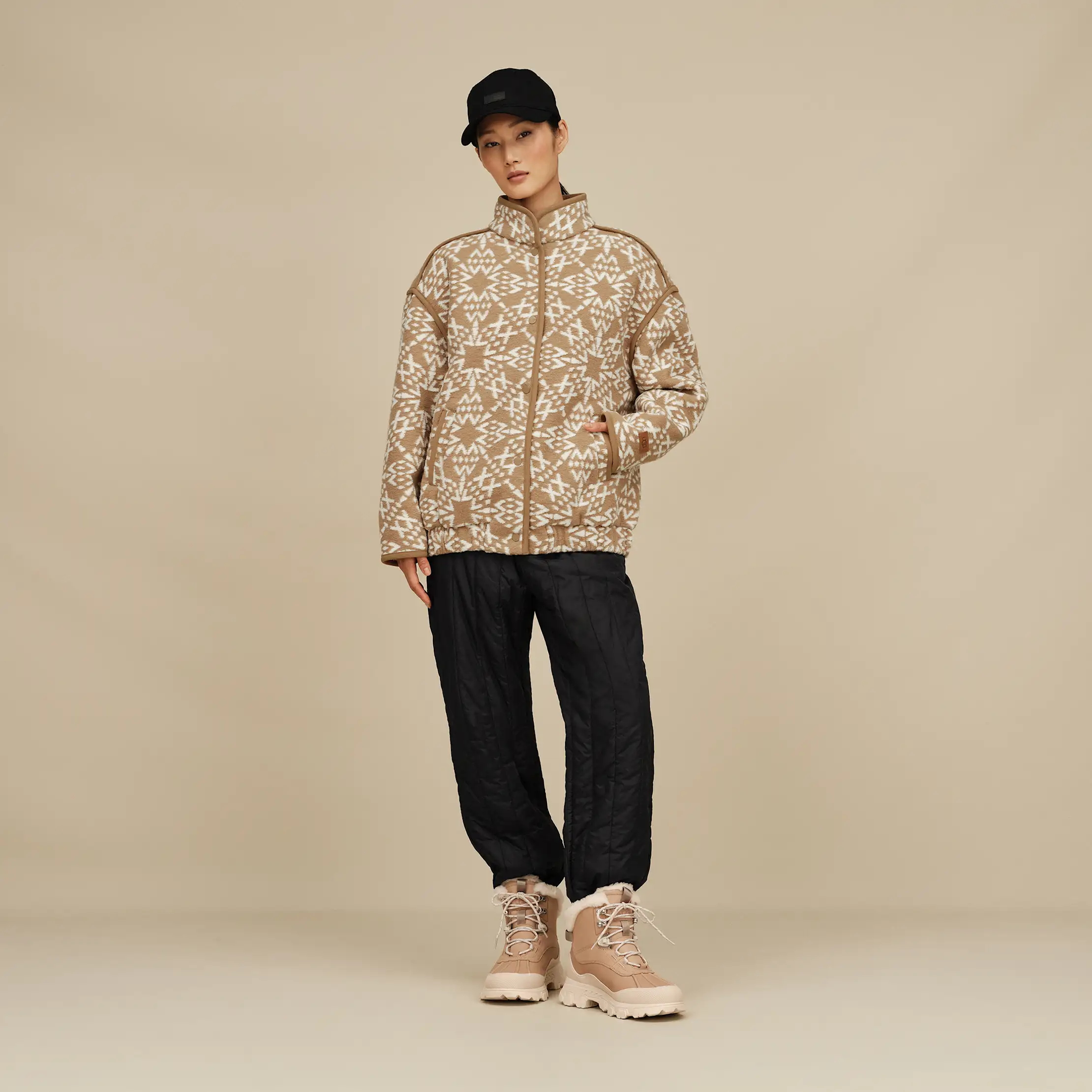 Veste à boutons-pression Brigh