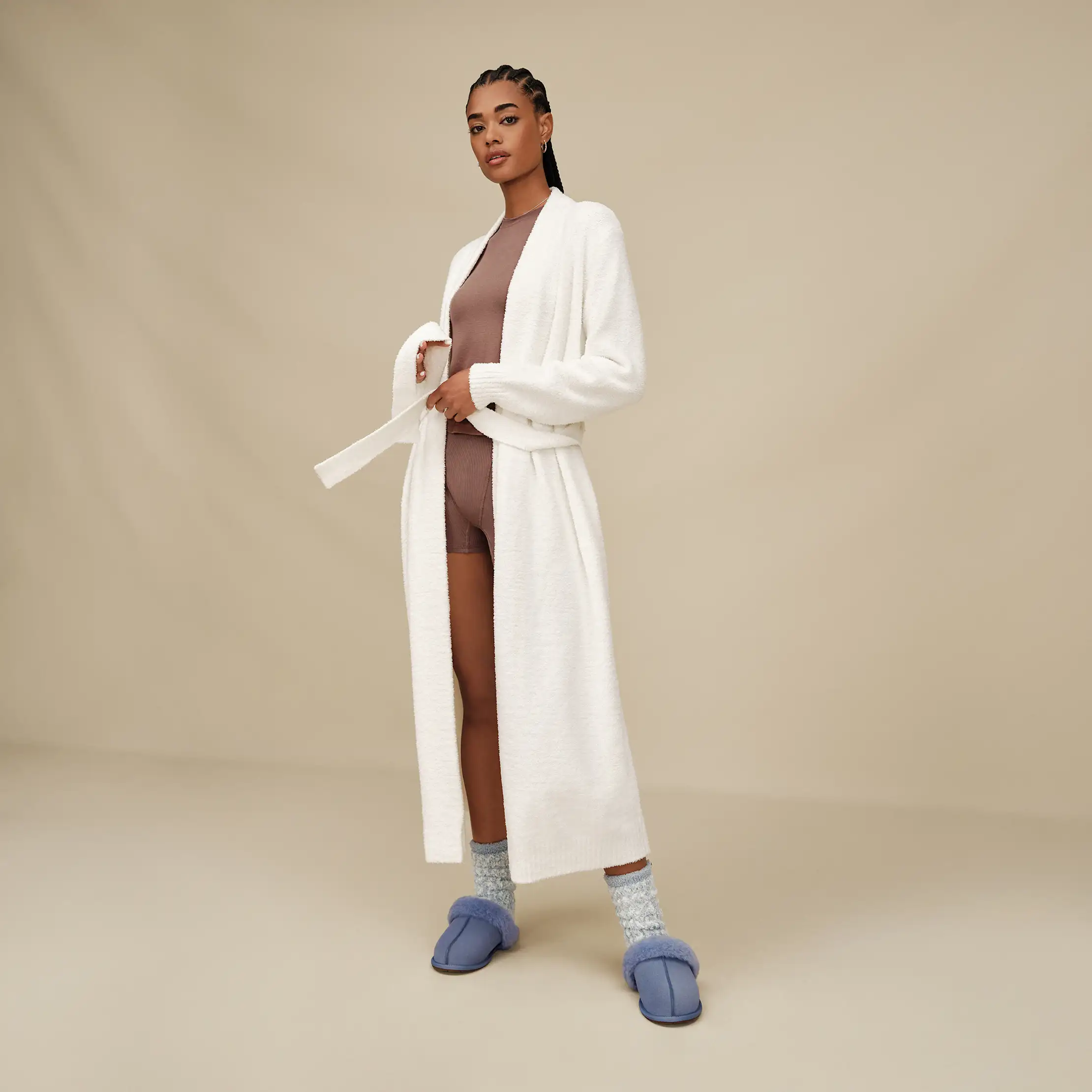 Chaussette en chenille douce