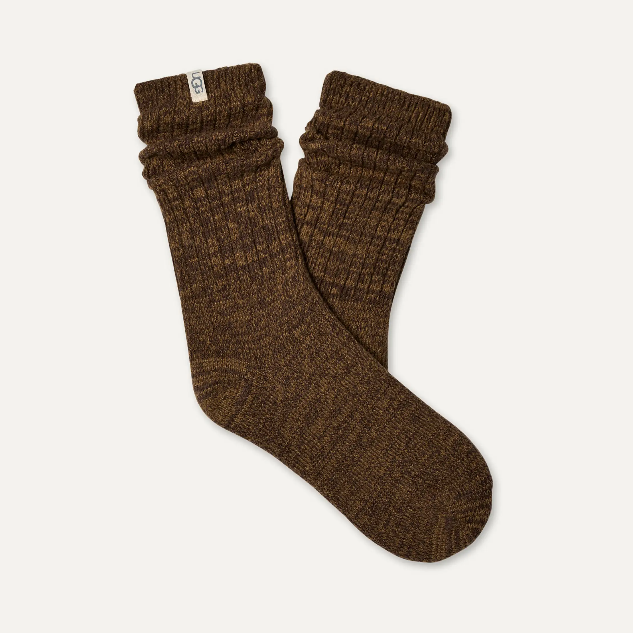 Paquet de 3 paires de chaussettes souples en tricot côtelé