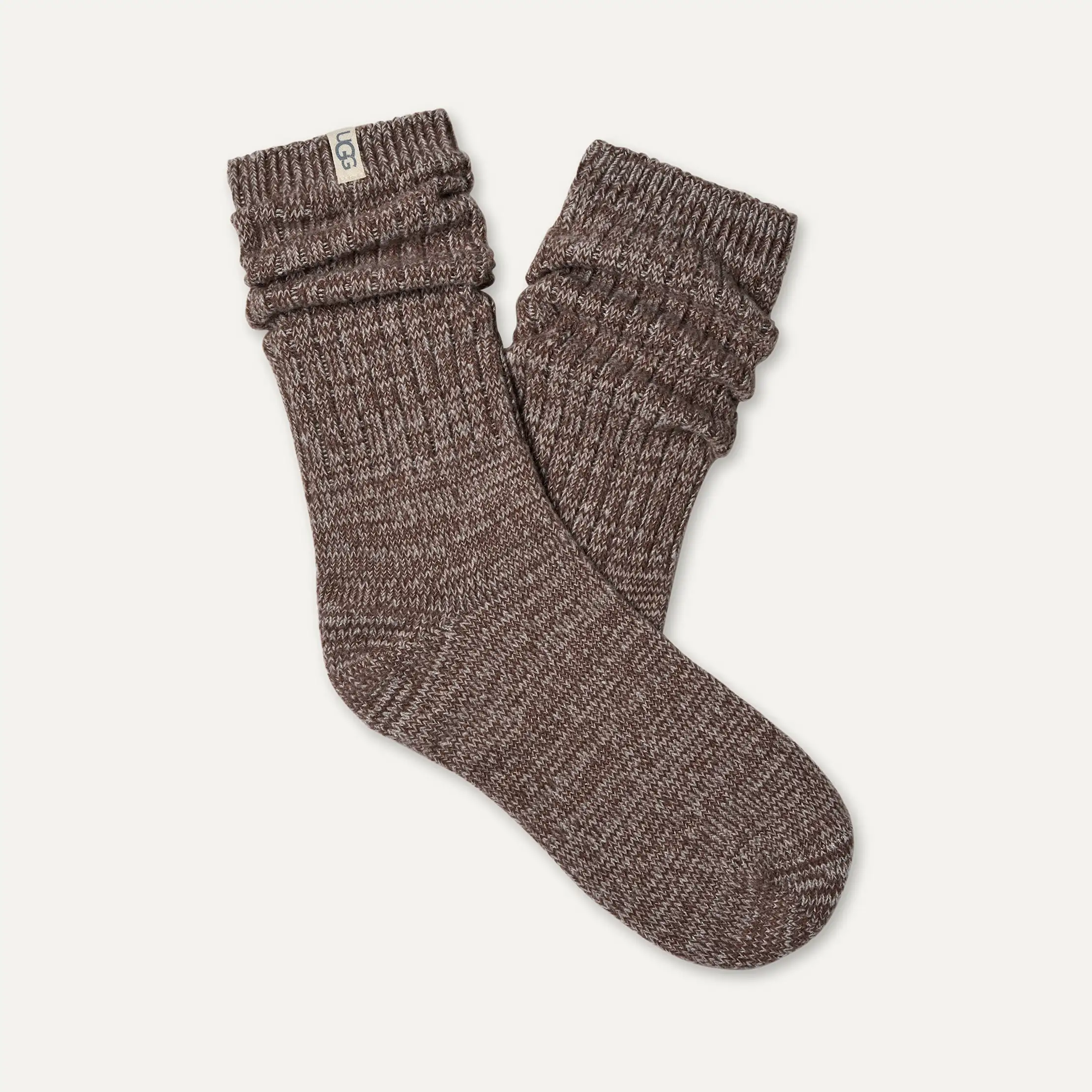 Paquet de 3 paires de chaussettes souples en tricot côtelé