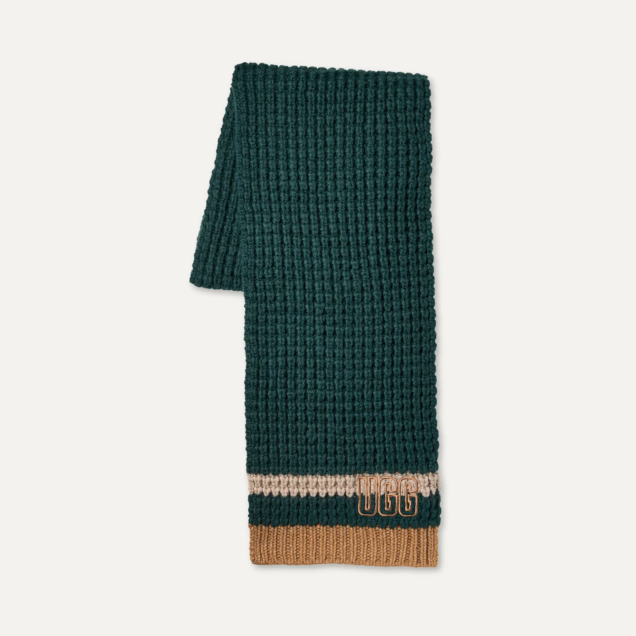 Waffle Stripe Scarf