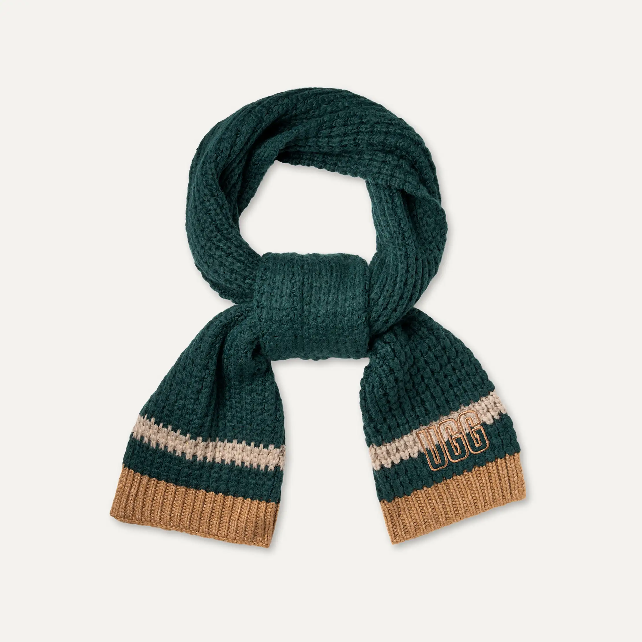 Waffle Stripe Scarf