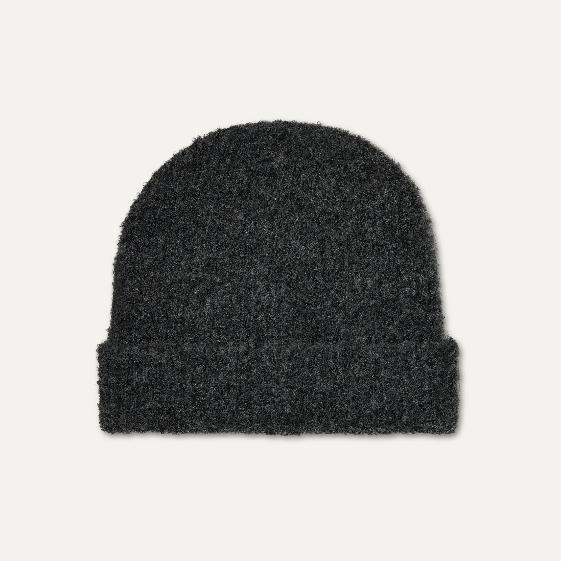 Tuque à revers bouclé