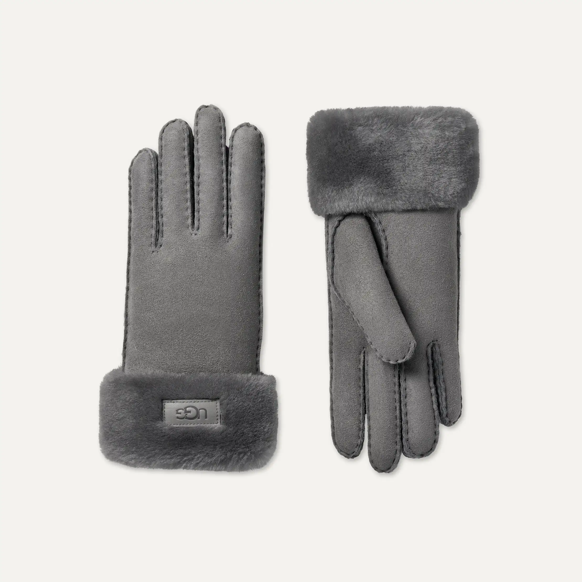 Gants à manchette retournée