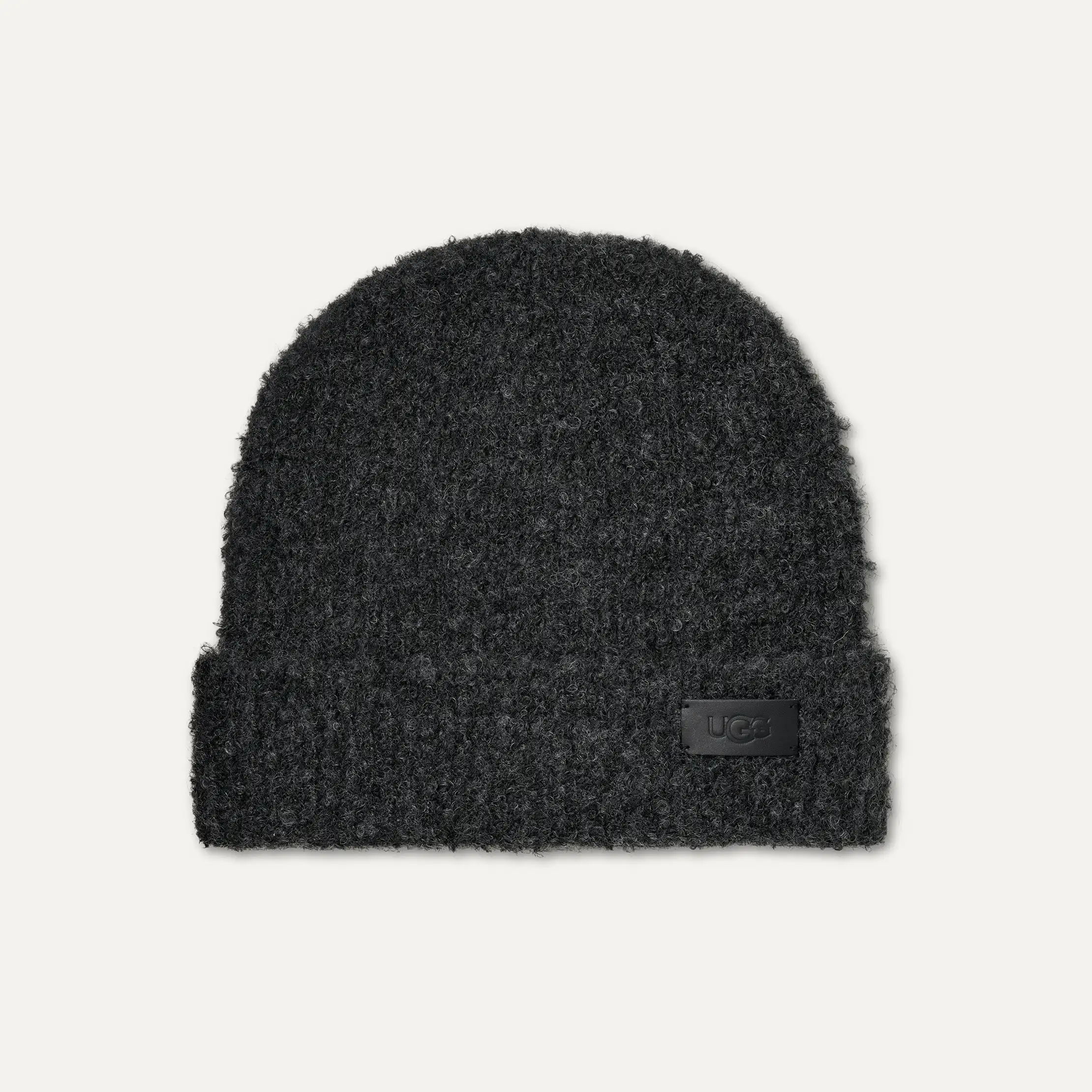 Tuque à revers bouclé