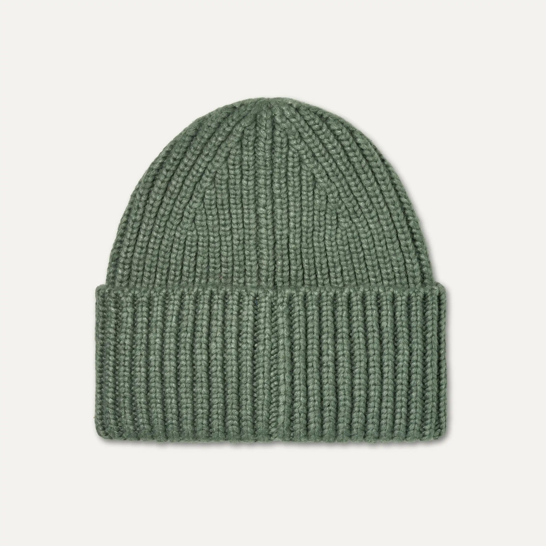 Tuque en tricot côtelé à grosses mailles
