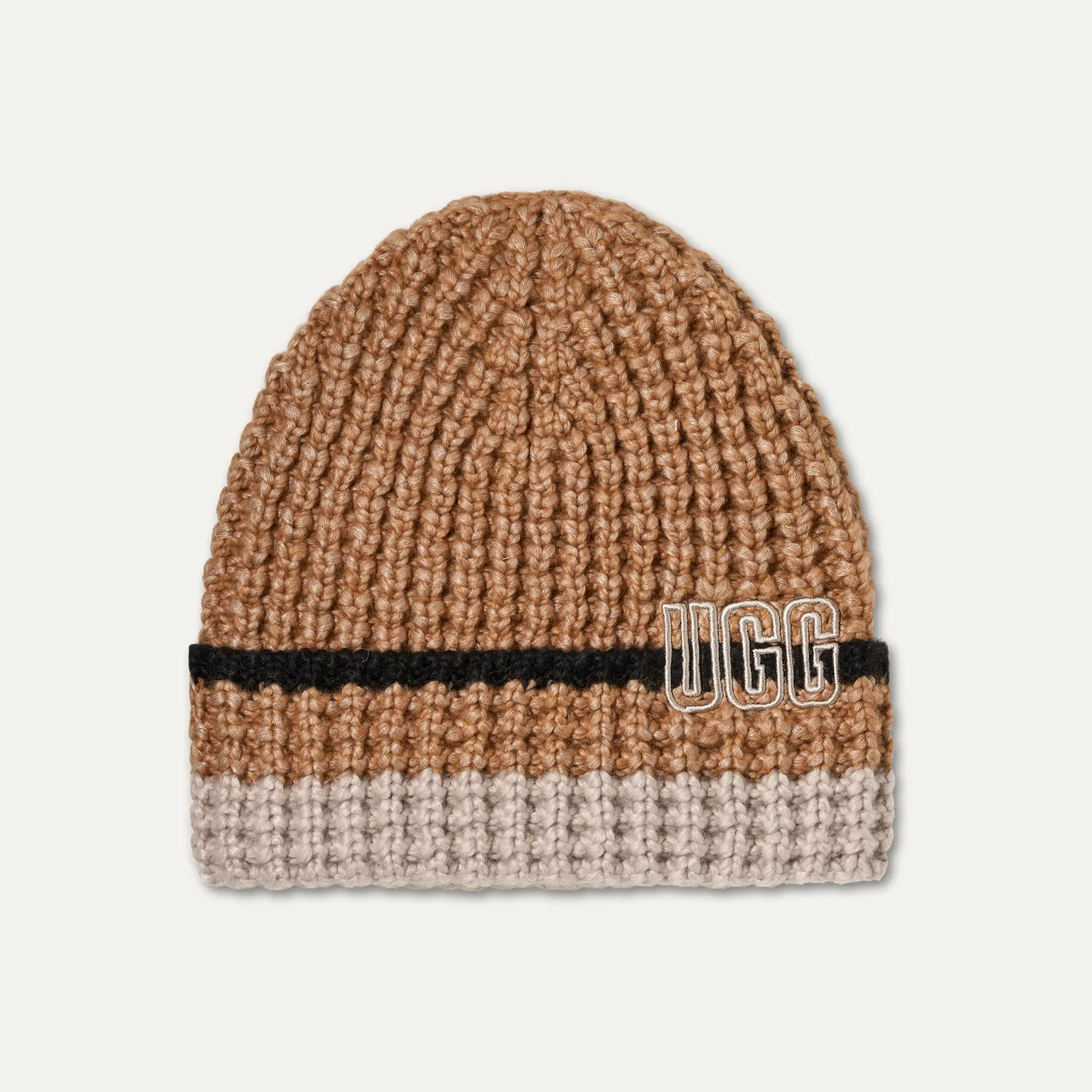 Waffle Stripe Beanie