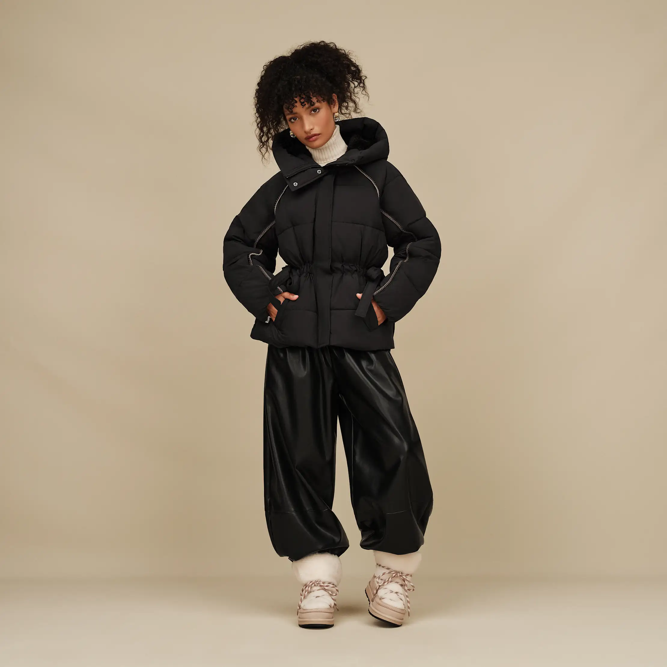 UGG® Renly UGGbraid Puffer Jacket for Women | UGG® Norway