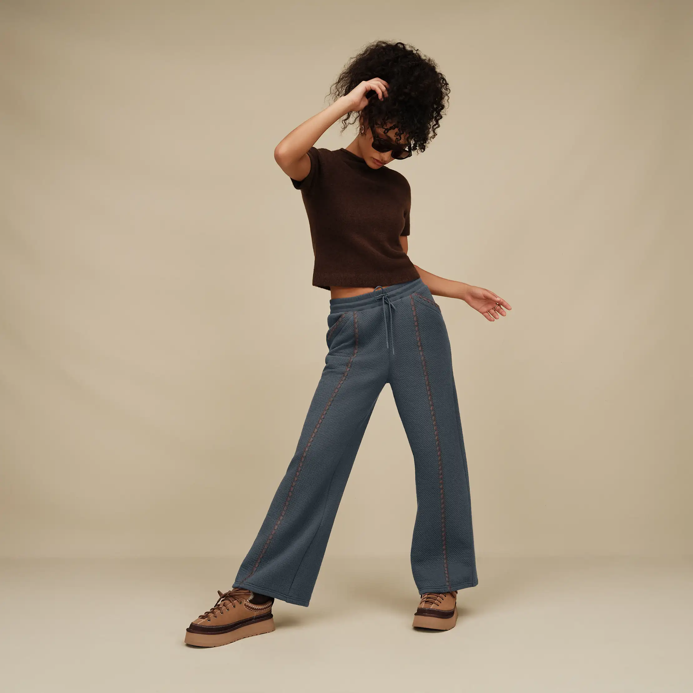 Dina Shell Stitch Pant