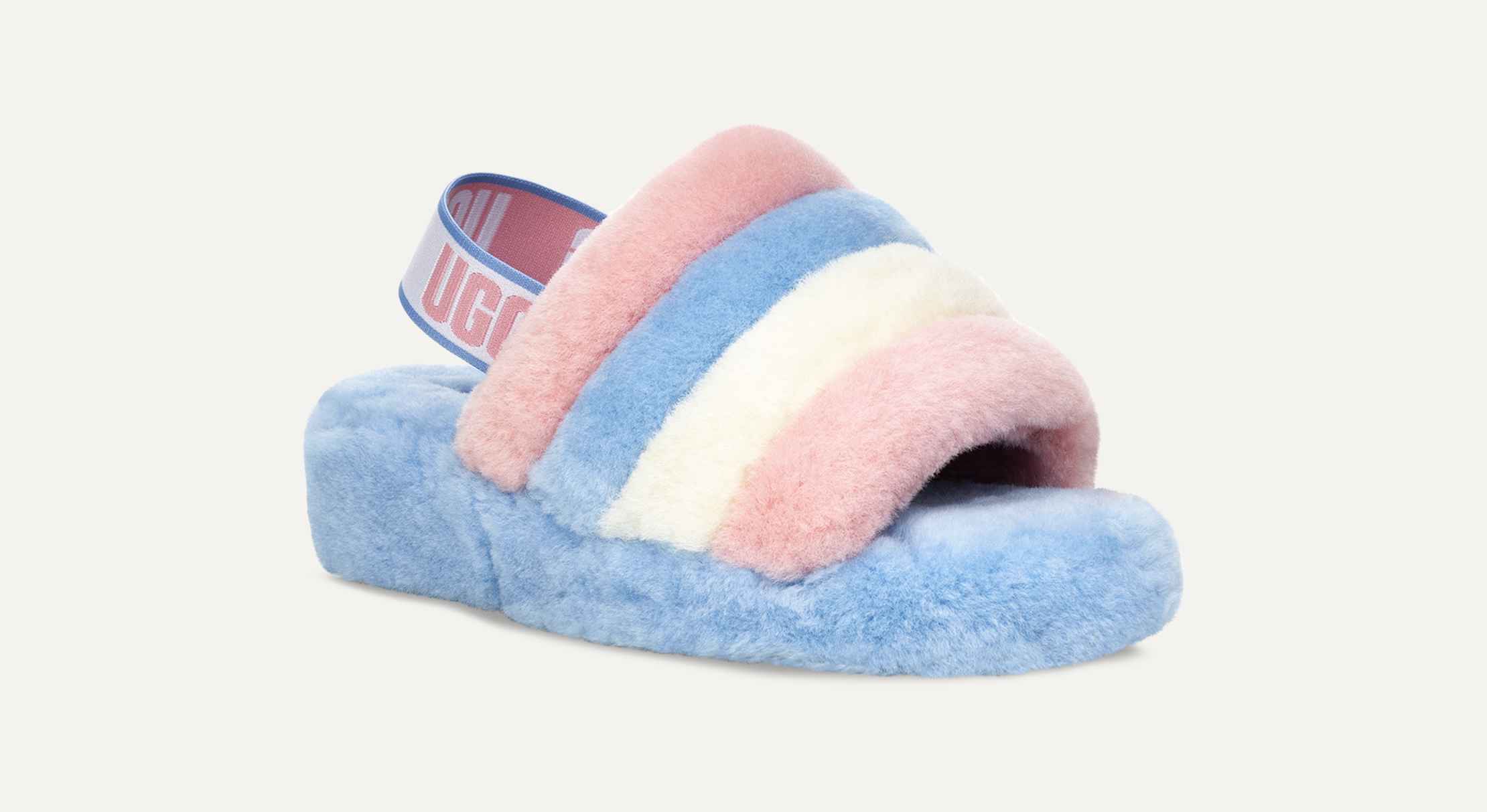 UGG W FLUFF YEAH PRIDE RAINBOW 22SS-I（アグ フラフ イェイ