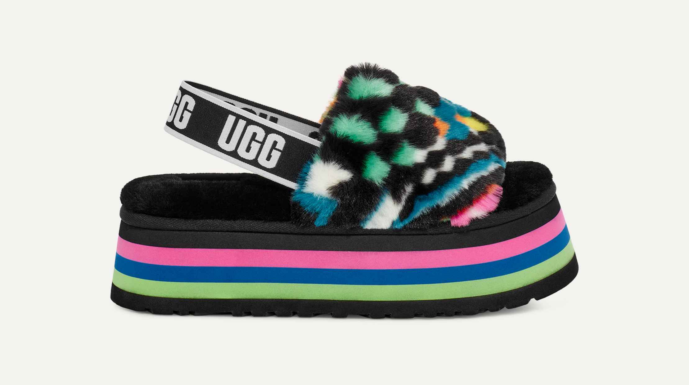 今 話題 の 人気 商品 Checks Disco Slide UGG® | Sandal 靴