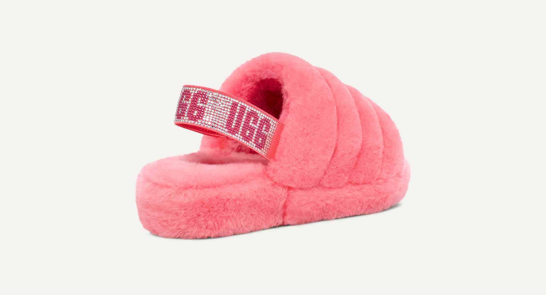 Fluff Yeah Slide Kids' Slipper | UGG® Official