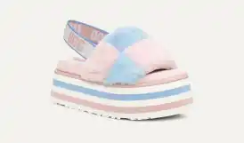 UGG(アグ) DISCO CHECKER SLIDE レディース シューズ 1135511-BWHT_1.png?_s=RAABAB0