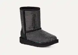 SALE【キラキラ♪】UGG Classic Short Chunky Sequin ブーツ Kids' Classic II Sequin Boot | UGG®