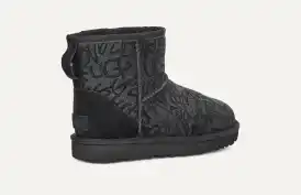 Women's Classic Mini Sparkle Graffiti Boot | UGG Official®