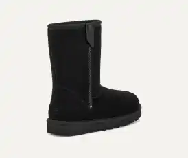 UGG｜BOOTS (Classic Short Bailey Zip - Black (1144043)) UGG Classic Short Bailey Zip Boot for Women | UGG® UK
