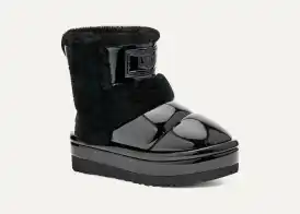 【大特価】UGG Chillapeak Shine Patent Fur ブーティ 大特価】UGG Chillapeak Shine Patent Fur ブーティ (UGG
