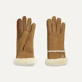 Gants en peau de mouton à coutures