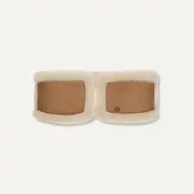 Bandeau en peau de mouton et suède